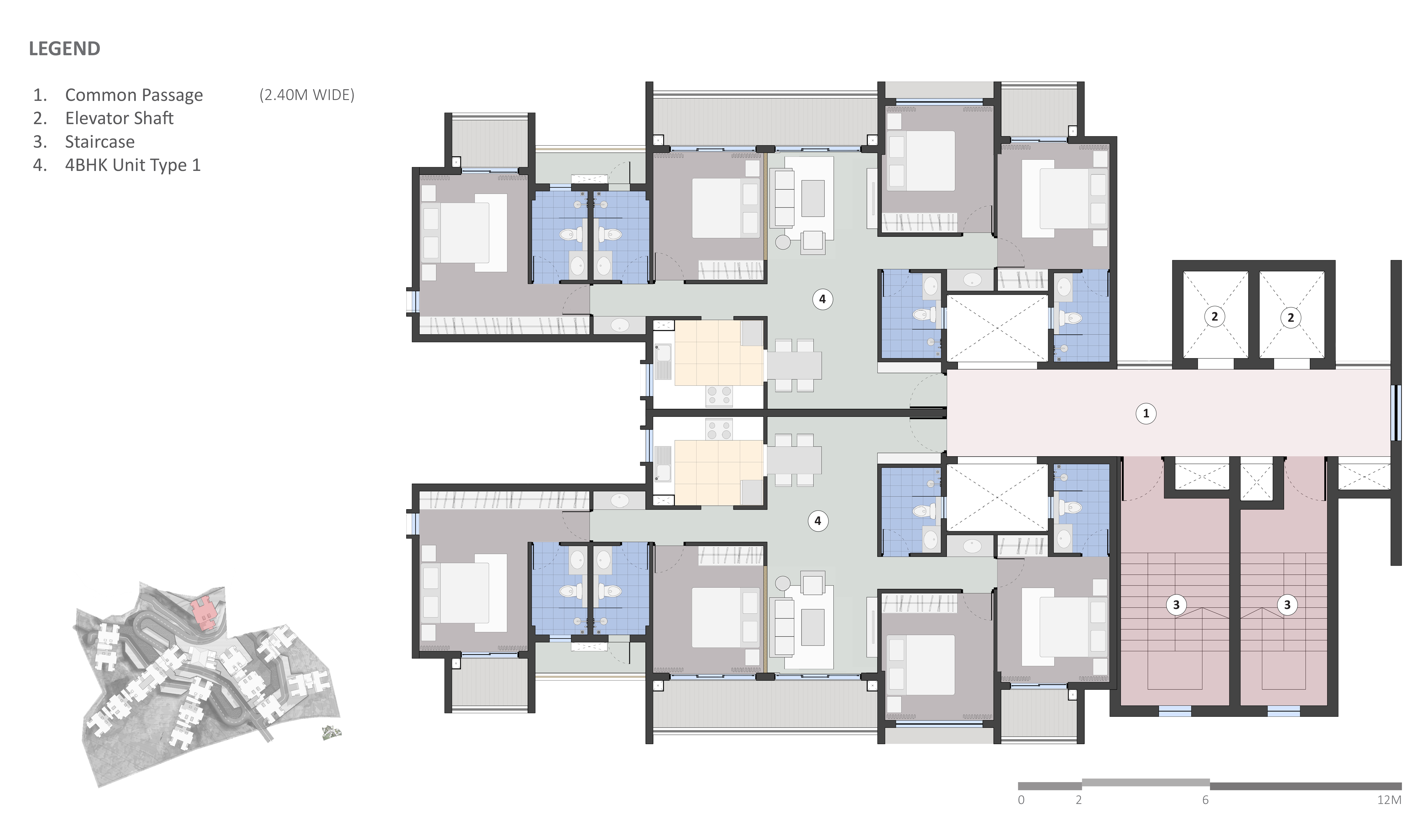 Building H Floor Plan