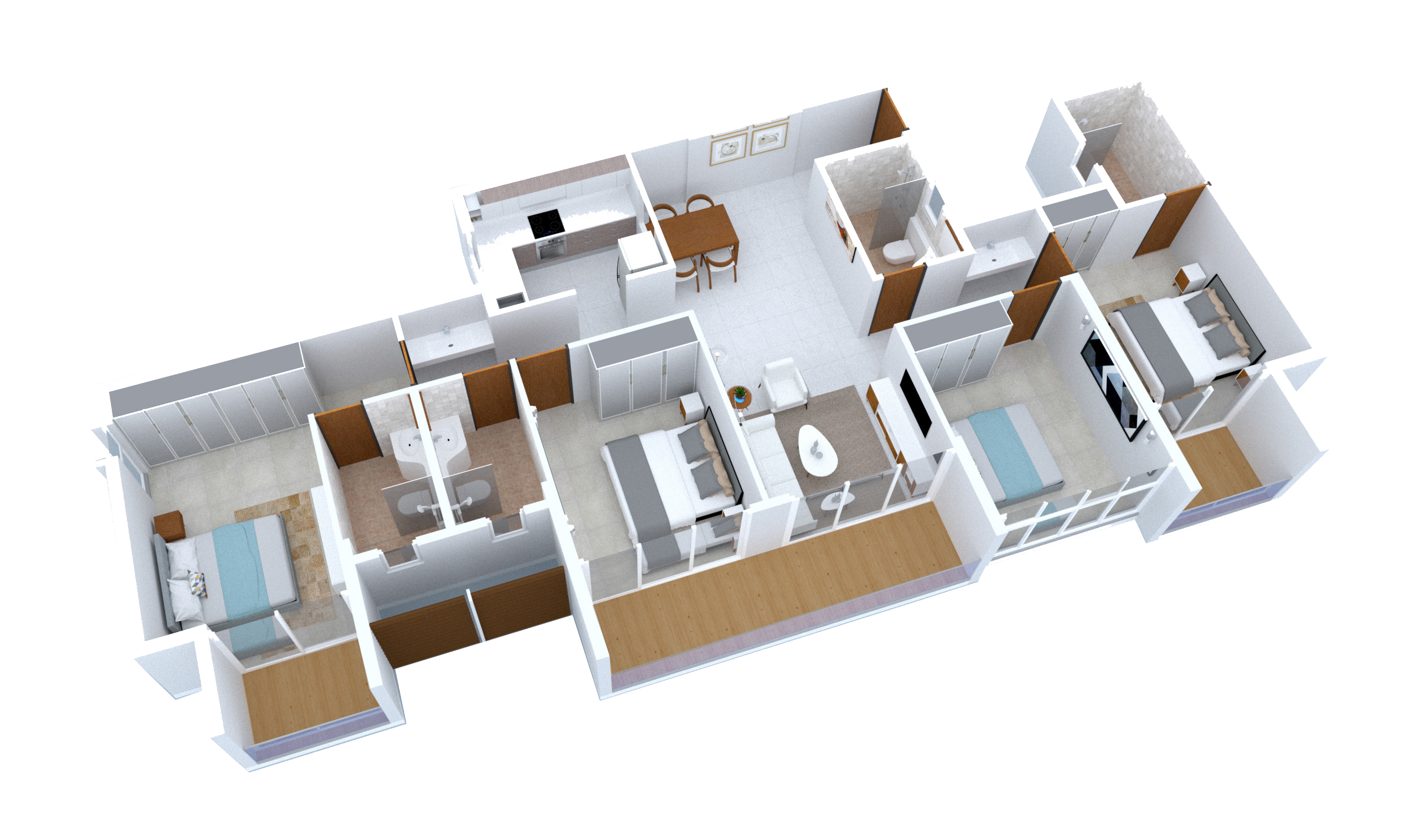 4BHK Type1 View 