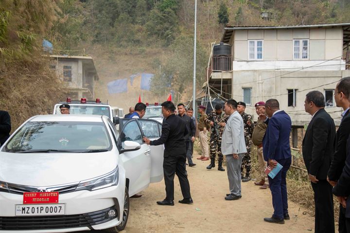 Site visit during construction